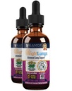 Bright Longs - Lung Detox Ondersteuning Supplement om te helpen bij het behoud van de algemene long en respiratoire gezondheid - Grindelia, Lobelia, Licorice, Wild Cherry en meer!