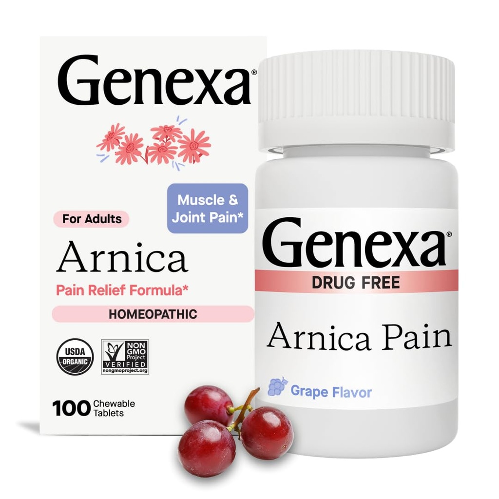 Genexa Arnica pour le soulagement de la douleur.