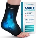 Enveloppe de glaçons pour gonfler - Thérapie chaude/froide Enveloppe de glaçons pour soulager la douleur au pied, soulagement de la douleur au talon, fasciite plantaire, soulagement de la tendonite d'Achille, compression de la cheville éparse, petite/moyen