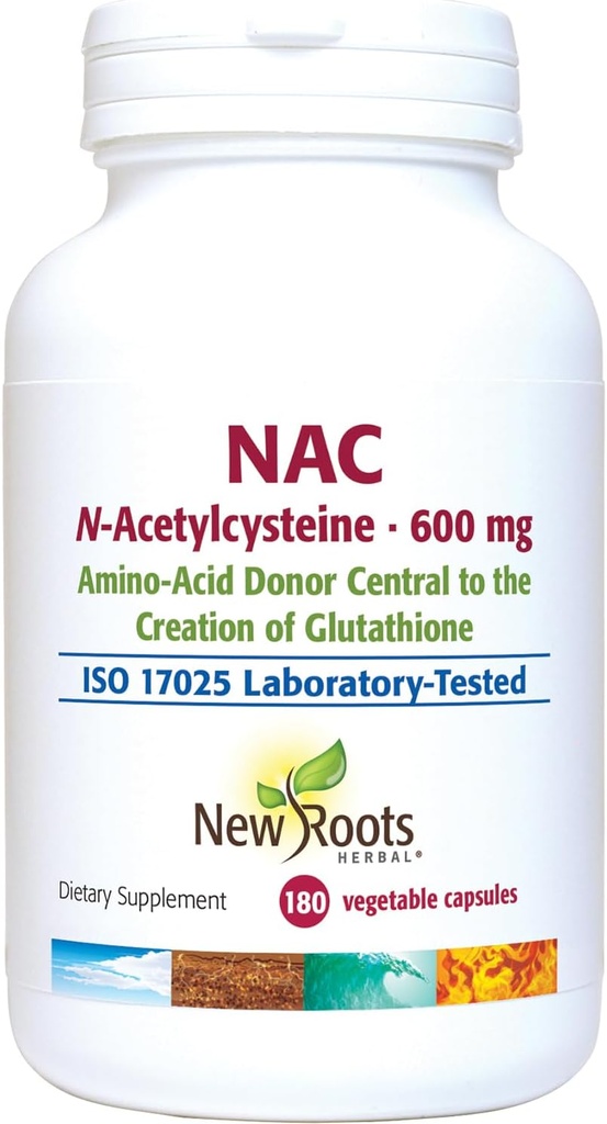 NEW ROOTS REVAL NAC Supplement N-AcetylCysteine 