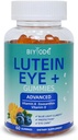 Luteïne Gummies: Ondersteuning Eye Health Luteïne Vitaminen Zeaxanthine Supplementen voor volwassen Vision Care en Macula Ondersteuning 60 Gummies 30 Day Supply