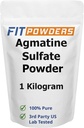 Agmetinesulfaatpoeder 1 Kilogram (Multiple Maten) Sterkte en pomp (Nitric Oxide) 100% Zuiver Agmetinepoeder, Veganistisch, Glutenvrij