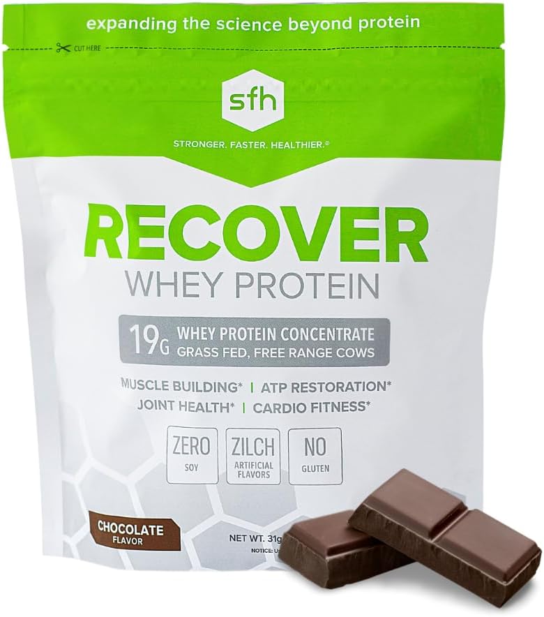 SFH Recover Whey Protein Powder (Chocolate) Great Proefgras Fed Wei voor Post Workout 