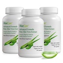 AloëCure Organische Aloë Vera Capsules, 160.000 mg Binnen Aloe Leaf Equivalent per Serving, Support Gut, Digestief, & Immune Health, helpt bij het handhaven van evenwichtige maagzuur, Aloin Free, 30Caps x 3Btl