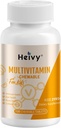 Heivy Toddlers Multivitamins, Kids Chewable Vitamin D3, C, Vitamin B12, B6, Vitamin A, E & Zinc for Immune Support and Health, 120 Chewable Tablets