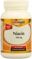 Vitacost Niacin (Vitamine B-3) - 500 mg - 100 capsules