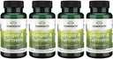 Swanson Full Spectrum Gember & Turmeric 60 Capsules 4 Pack
