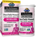 30 capsules Eenmaal daags Dr. Geformuleerde Probiotica voor vrouwen 50 miljard CFU 16 Probiotische Strains met Biologische Prebiotica voor Digestieve, Vaginale & Immune Health, Dairy Free.