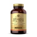 Solgar Vitamine E 670 mg (1000 IE), 100 Mixed Softgels - Natural Antioxidant, Skin & Immuun System Support - Naturally-Sourced Vitamine E - Glutenvrij, Zuivelvrij - 100 porties
