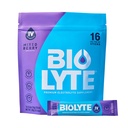 BIOLYTE IV Electrolyte poederverpakkingen, IV Liquid Drink Mix voor water, dokter-ontwikkelde hydratatie, HSA goedgekeurde dehydratatie Relief, Chemotherapie Must Haves voor vrouwen en mannen - gemengde bes (16 sticks)