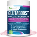 6970mg Glutathionpoeder voor het bleken van de huid Verbeterd met collageen en vitamine C 
