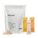 ProMix Nutrition Debloat Prébiotiques et probiotiques - Santé digestive, soulagement des nausées, réparation des intestins et des ballonnements pour les femmes et les hommes - Trousse de variétés - 12 portions (paquet de 12)