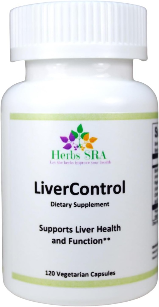 Levercontrole - Dieetsupplement met Burdock Root, Papaya Seed, en Choline voor lever detox en gezondheid, 120 Veg Caps, Made in USA