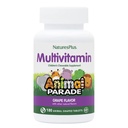 NaturesPlus Dierenparade Kinderen Kauwbare Multivitamine - Druivensmaak - 180 Animal Shaped Tablets - Bevordert gezondheid en welzijn - Vegetarisch, Glutenvrij - 90 porties