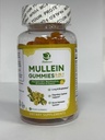 Lukaree 9 in 1 Mullein Gummies, Mullein Leaf Extract w/Quercetin, Bromelain, Elderberry & Marshmallow for Immune, Vegan,60 Graaf