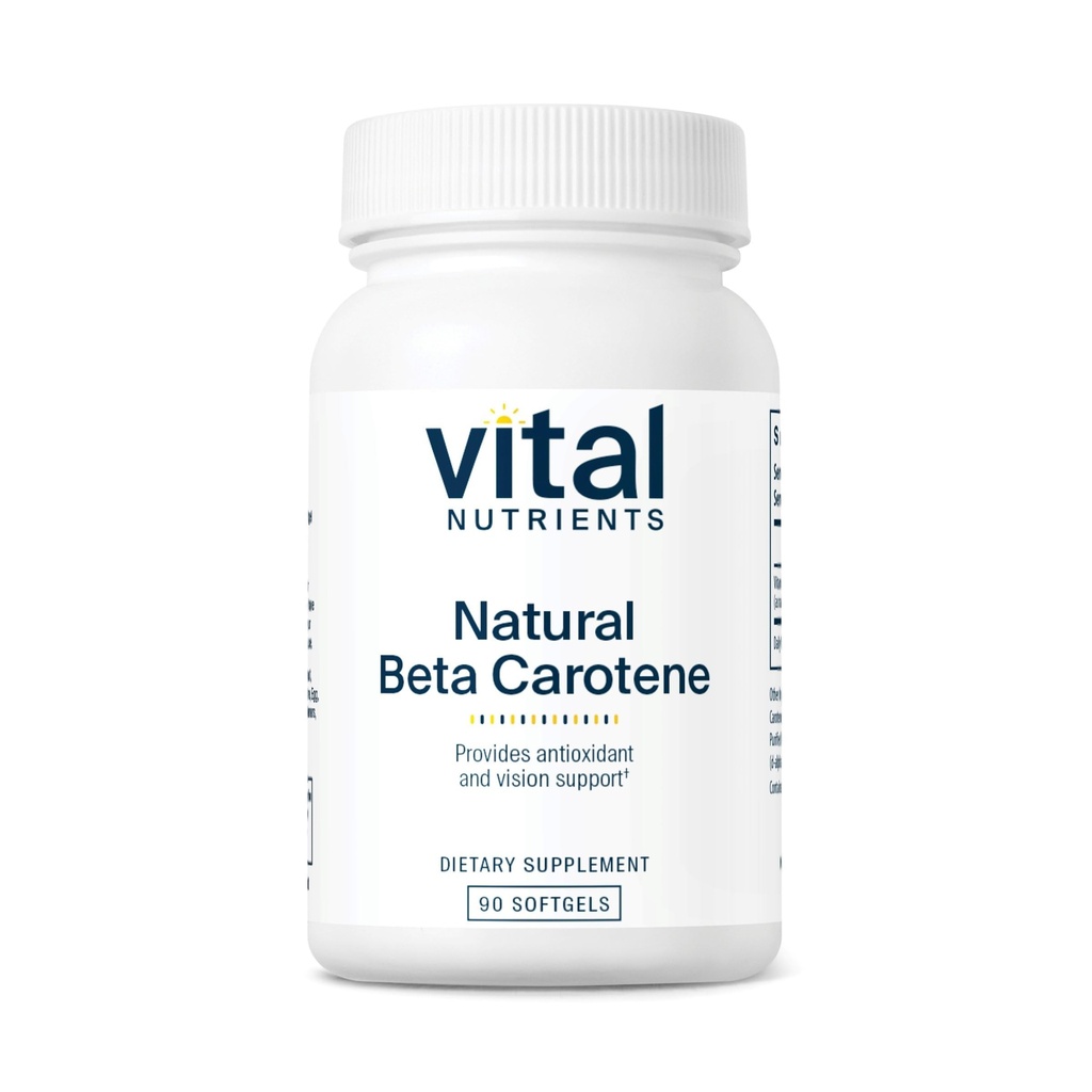 Vitale voedingsstoffen Natuurlijke Beta Caroteen 25.000IU Precursor naar Vitamine A 