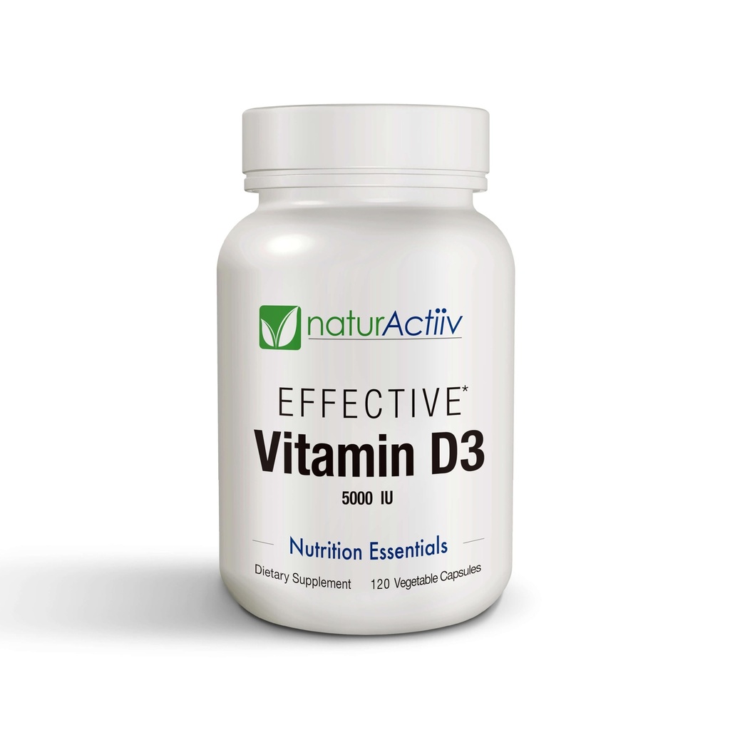 Biologische VIT D3 125mcg (5000 ie) Pro kracht MiniCaps ondersteuning botspier Joint Cardio Borst Colon Immune Health Eenvoudig slikken Snelle Absorb