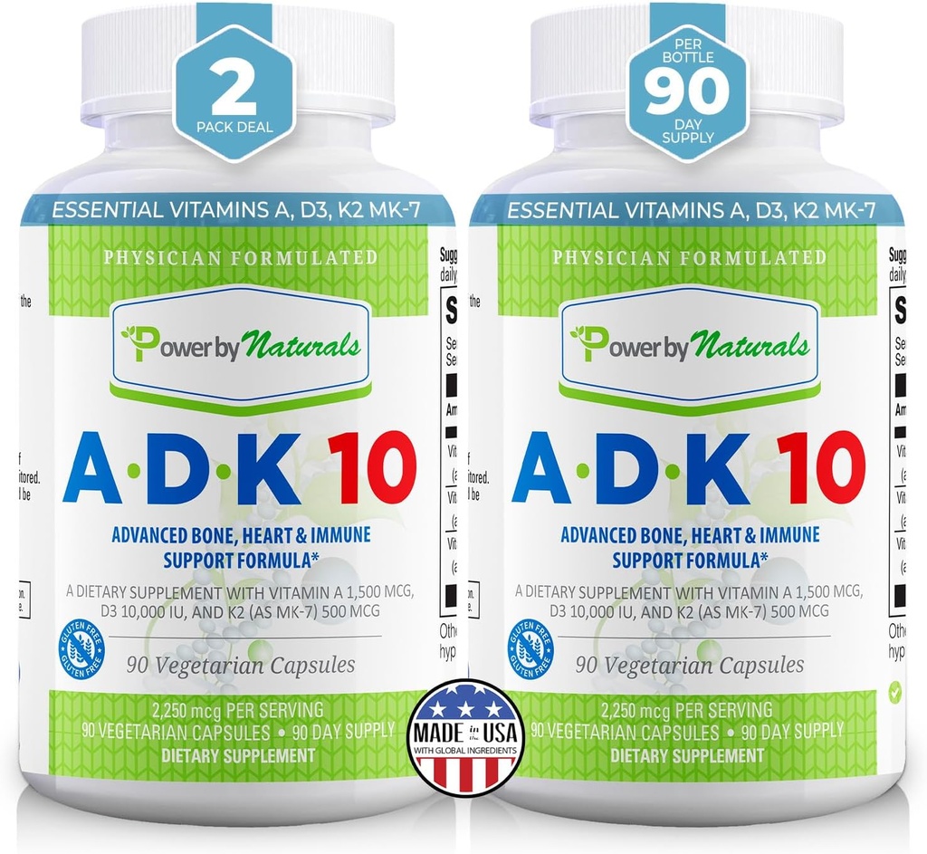 Power By Naturals ADK Vitamine Supplement 