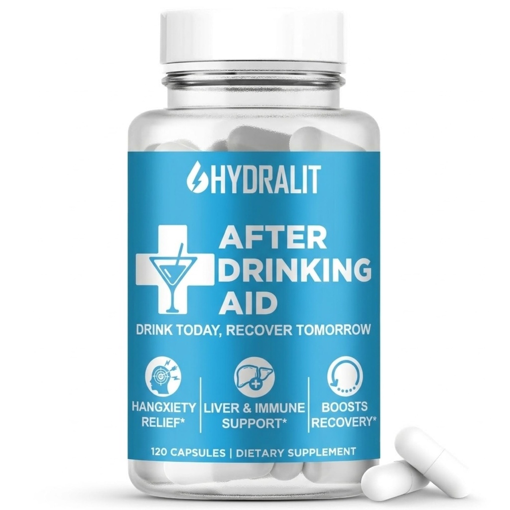 Na het drinken van hulp Supplement Pre Game Party Pillen Elektrolyten Hydration DHM Milk Thistle Weekend Recovery Vitaminen Relief Formula Better Mornings Alcohol Lever Gezondheid Ondersteuning 120 Capsules