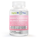 Vrouwen Hormone Balance Support - Herbal Supplement for Menopauze, Hormonal & Reproductive Health - Non-GMO Supplements with Soy Isoflavones, Black Cohosh, Dong Quai - 60 Capsules
