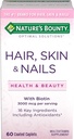 Bounty Hair, Skin and Nails Caplets 60 ea (pakket van 5)