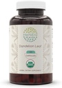 HerbEra Dandelion Leaf 120 Capsules, 500 mg, USDA Dandelion biologique (Taraxacum Officinale) Feuille séchée (120 Capsules)
