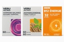 Veru Wellness Hormonal Balance for Women Compete Bundle - Myo-Inositol & D-Chiro, Ashwagandha, Energy - PMS, Mensural, Mood - Stress and Energy (2 maand)