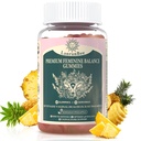 Premium vrouwelijke balans Gummies Vaginale probiotische - voor vrouwen pH Balanced Health & Wellness - Immune Support - Veganistisch, Glutenvrij en Halal - Hawaiian Ananas - 60 Gummies - 30 Servings (1)