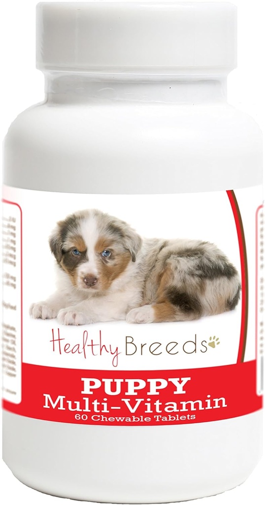 Gezonde Ras Australische Shepherd Puppy Honden Multivitamine Tablet 60 Tellen