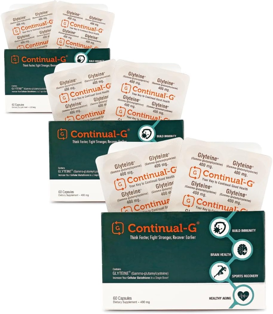 CONTINUELE - G Glyteine 400 mg capsules 
