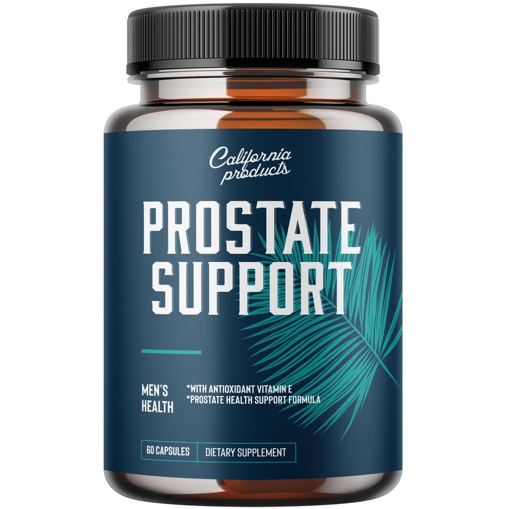 Prostaat Ondersteuning Supplement voor mannen, Pygeum met Pure Saw Palmetto Bessen Extract Vitaminen Zink Plant Sterol Complex Eenvoudige urinestroom Heren Gezondheid