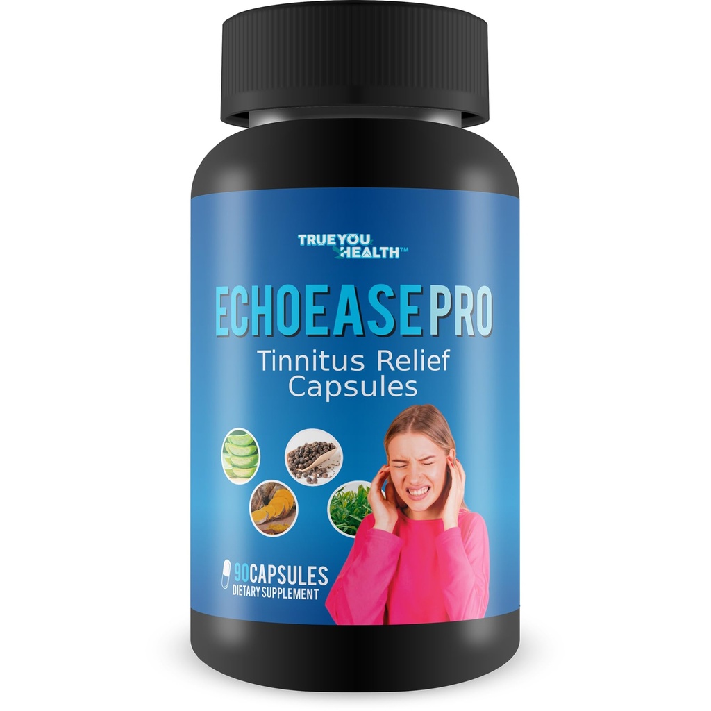 Pro EchoEase Tinnitus Relief Capsules - Onze beste Echo Ease voor Tinnitus - Tinnitus & Oorsteun Formule - Natuurlijke Tinnitus Behandeling - Herbal Tinnitus Hulp - Oorringende Relief - Oorringende Remedie