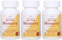 Beter geheugen - Theracurmine Curcumin 90 mg - klinisch bewezen dosis, verbetert focus, herinnering, geheugen en Mood* - hoge absorptie turmeric Extract* (3 flessen)