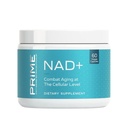 PRIME NAD+ Supplément avec le nicotinamide Riboside & Pterostilbene - Formule anti-âge avancée, soutient la santé cellulaire, la fonction cognitive et la production d'énergie, non-OGM, sans gluten, 30 portions