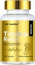 Levensvoeding 1200MG Tinnitus Relief for Ringing Ears, OTC Flavonoid Ear Health Vitaminen, Bioflavonoïden & Vitamine C,120 Caplets