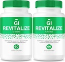 (2 Pack) GI Revitalize - GI Revitalize Pro Pillen te ondersteunen gezonde spijsvertering, GI Revitalised Advanced Formula for Gut Health, G I Revitalizer Maximale sterkte Supplement Review (120 Capsules)