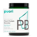 Puori Vegan Plant Protein Enhancer Powder - 25 Serves - Neutral Flavor Pea Protein met Algen Calcium voor essentiële Aminozuren - Dairy-Free, Vegetarisch, Niet GGO