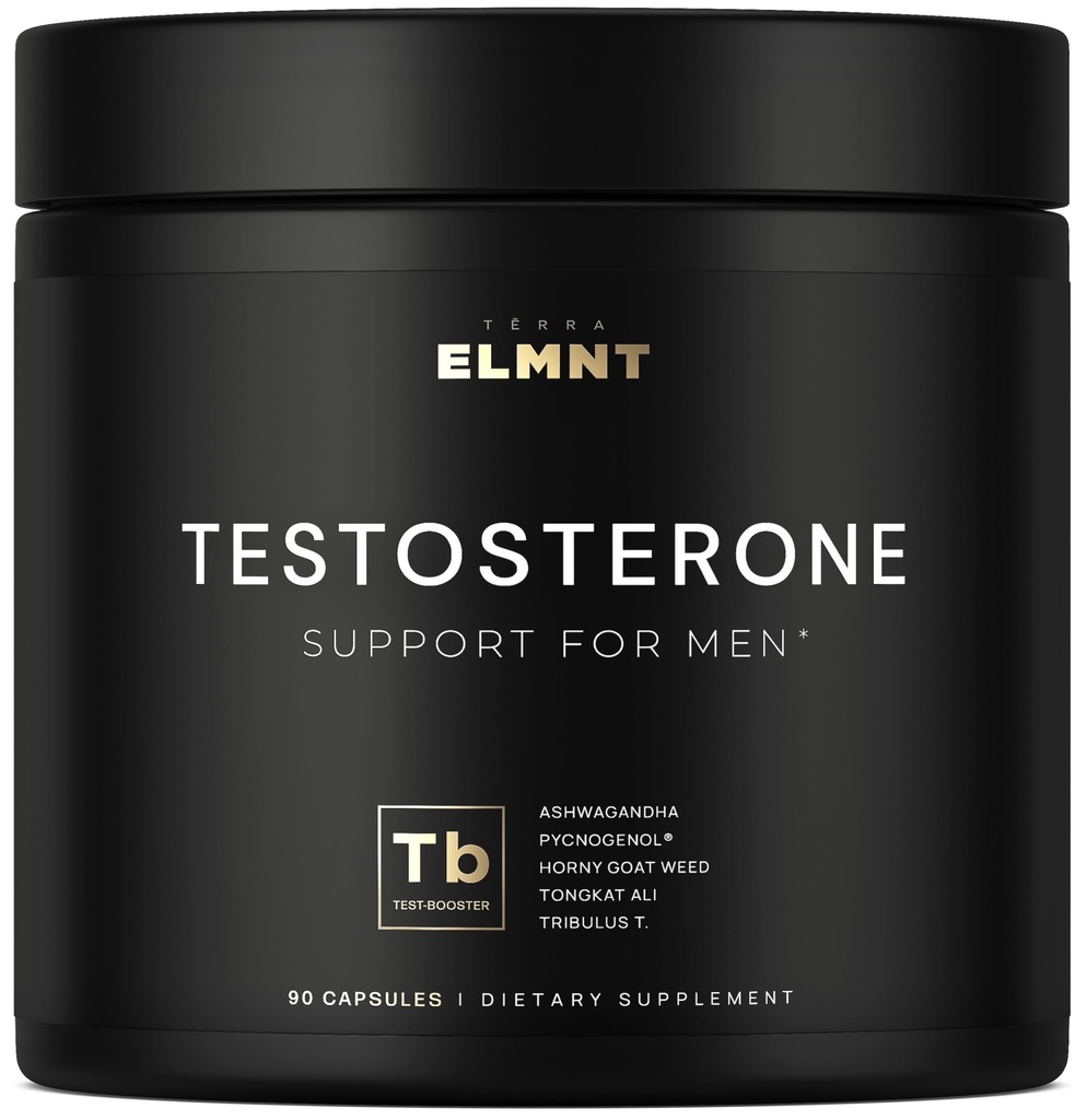 21,800mg Testosteron Booster voor mannen 8X kracht w. Ashwagandha, Tongkat Ali, Pycnogenol, Tribulus - Total T Testosteron Supplement voor mannen Mannen verbeteren Libido Test Booster + Spier Builder Pillen