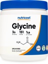 Poudre de Glycine Nutricost 1lb - Non-OGM, sans gluten