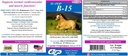 SU-PER B-15 vitaminesupplement voor paarden - Equine vitamine B-15 poeder voor prestatieondersteuning - 12,5 pond, 6 maanden levering