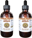 HawaiiPharm Shiitake, Maitake, Cordiceps, Reishi Liquid Extract, Biologische Gedroogde Shiitake, Maitake, Cordiceps, Reishi Tinctuur, Herbal Supplement, Made in USA, 2x2 fl.oz