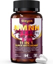 NMNH Supplement (Dihydronicotinamide Mononucleotide) 600mg,NAD Supplement met Resveratrol, CoQ10, Biotine en Hyaluronzuur 