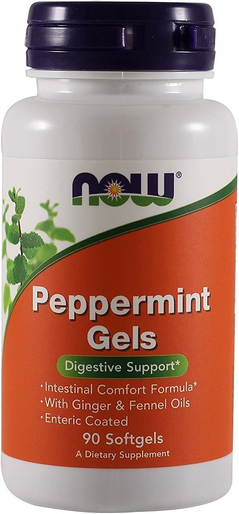 Nu Foods Pepermunt Gels - 90 softgels (pakket van 3)