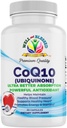 CoQ10 (Ubichinon) - 30 capsules - Ultra Better Absorptie Formula - Bevorderen van energie en uithoudingsvermogen - Veganistisch en Vegetarisch Vriendelijk - Vrij van kunstmatige additieven