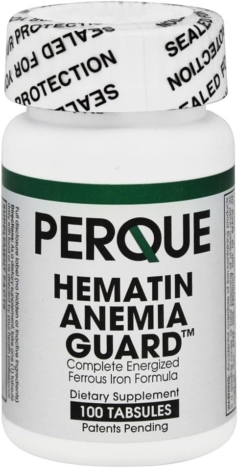 Perque Hematin Anemie Guard, 100 Graaf