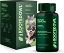 Gewortelde uil bloedondersteuning - Immuniteit, herstel en ijzersupplement voor honden en katten - Anemie Ondersteuning met Spirulina en Chlorella - 60/ct Vegan Capsules