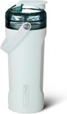 Bouteille de mélangeur MultiShaker BrüMate en acier inoxydable isotherme 100 % étanche La coupe Shaker parfaite, la bouteille de shaker de protéines et la bouteille de pré-entraînement pour le gymnase