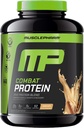Muscle Pharm Combat Protein Powder, Horchata Flavor, Fuels Muscles for Productive Workouts, 5 Protein Sources Included Whey Protein Isolate & Egg Albumin, Gluten Free, 4 lb, 52 Servers