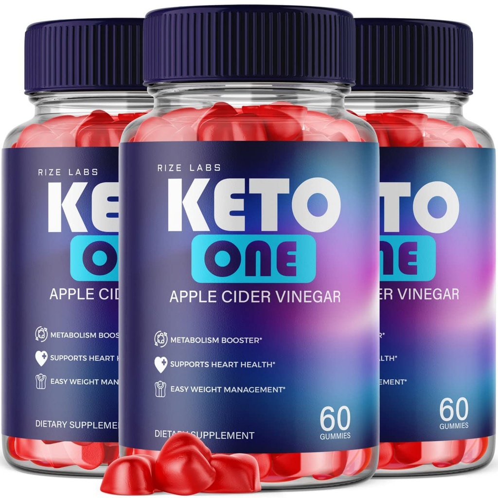 rize labs - Keto One ACV Gummies voor gewichtsverlies - met Apple Cider Vinegar - Advanced Formula Energy Supplement Burns Belly Fat (180 Gummies)