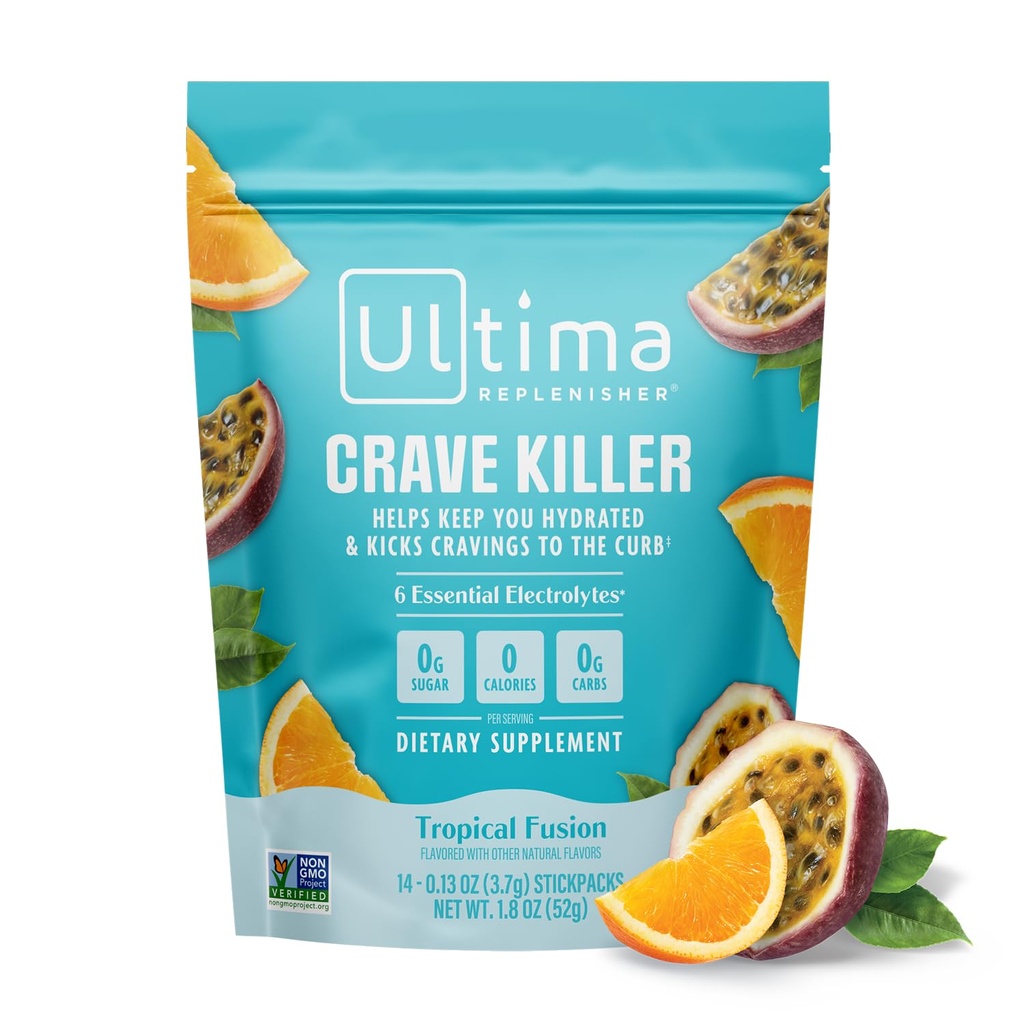 Ultima Replenisher Crave Killer Supplement and Electrolytes Powder  Dat Kick Cravings to The Curb